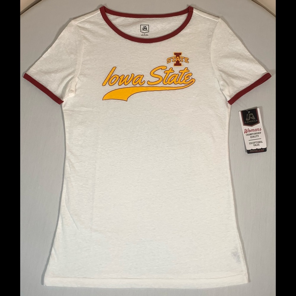 Iowa State Cyclones Shirt Womens Large NCAA White